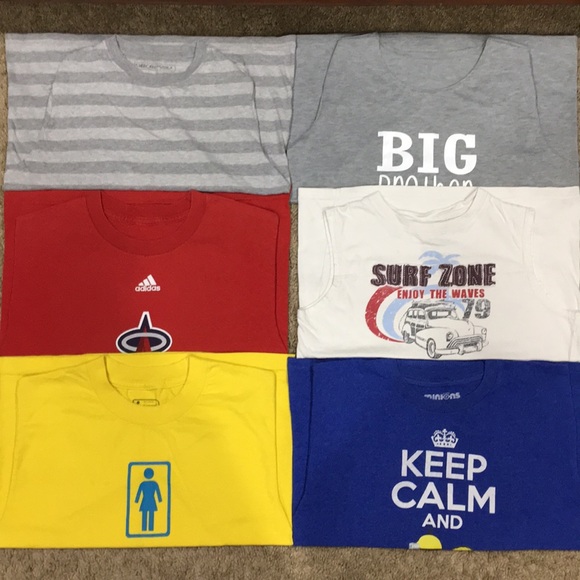 ๐ ADIDAS & OTHER ๐ COLLECTION KIDS T-SHIRTS LOT . - Picture 3 of 4